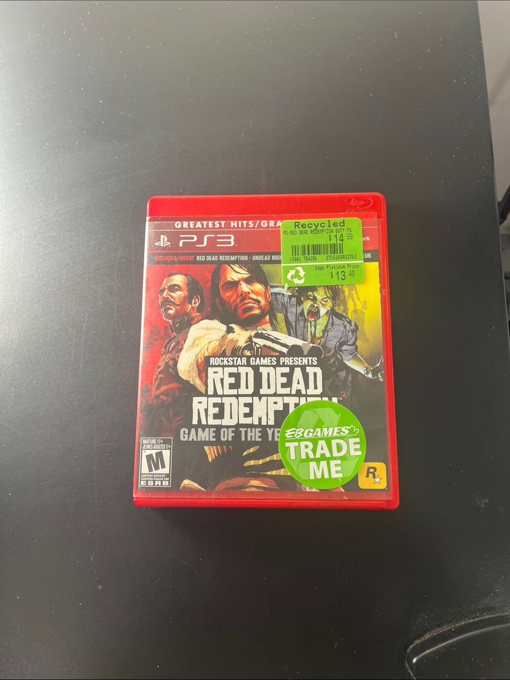 Rockstar Red Dead Redemption - PS3 (Red)